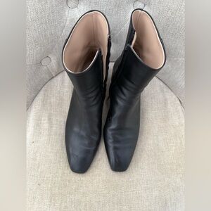 Scarosso Black Ankle Booties